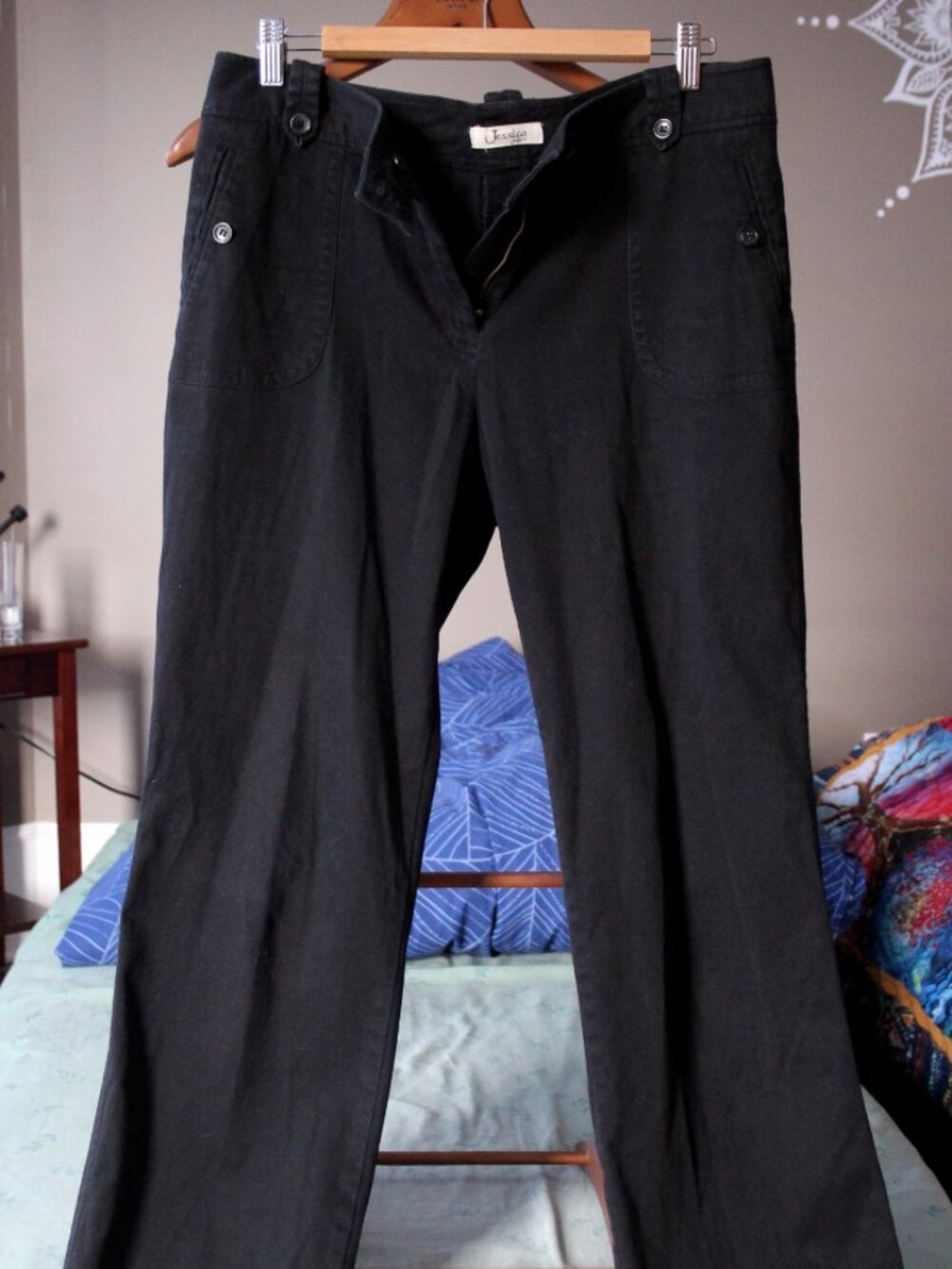 Jessica black pants, size 12